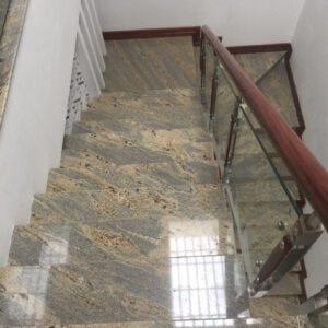 Đá ốp cầu thang VÀNG SA MẠC