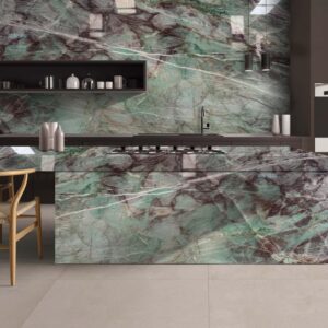 Đá ốp bếp Vesuvio Green (Quartzite Brazil)