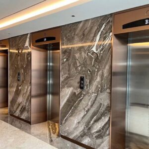 Đá thang máy Nâu Hoàng Gia